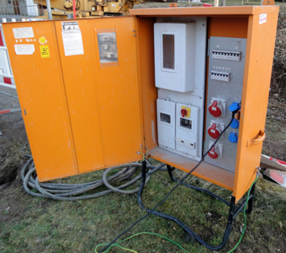 Baustromkasten bei Das Elektroteam Winkler GmbH in Erfurt