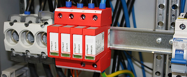 Über­spannungs­schutz bei Das Elektroteam Winkler GmbH in Erfurt